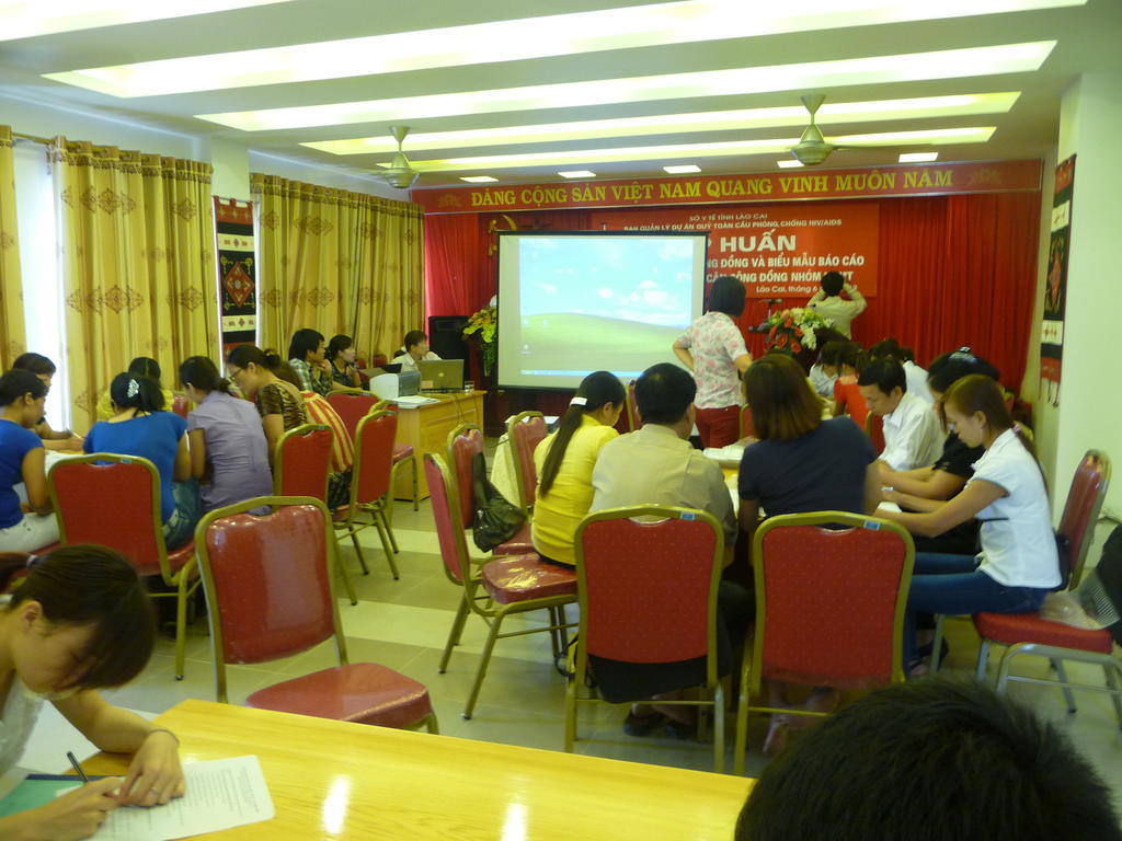 Lao Cai Galaxy Hotel Exterior foto